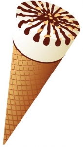 Ice cream vector design