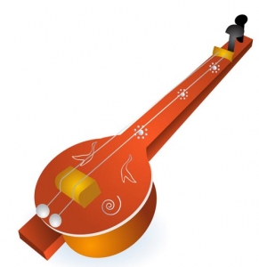 Indian music instrument