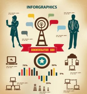 Infographics business concept vectors