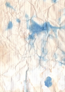 Ink stained paper background