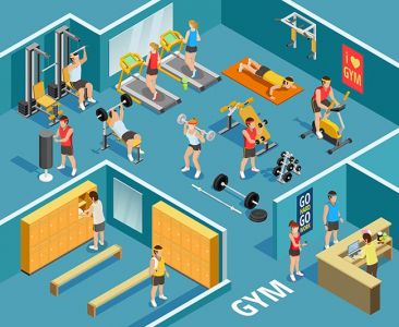 Gym Isometric Template,Gym Isometric Template