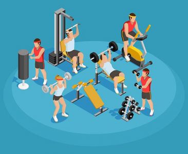 Gym Isometric Template,Gym Isometric Template