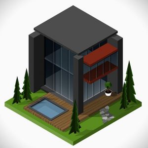 isometric-house-vector-template4