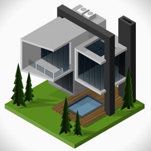 isometric-house-vector-template5