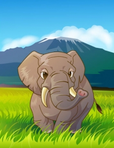 Jungle animal clipart