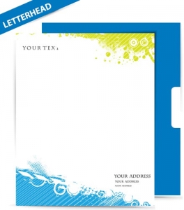 Letterhead vector model