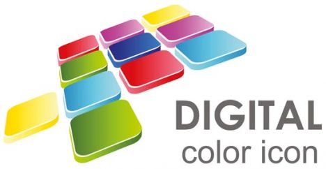 Cmyk digital color icon