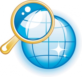 Magnifying glass vector