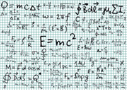 Mathematical formulas vectors for projects