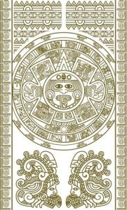 Maya and aztec vector symbols