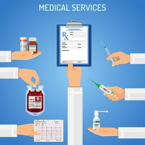 Medical services concept