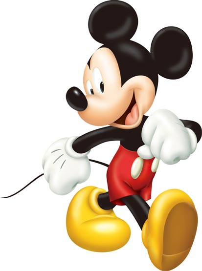 Download Mickey Mouse in Photoshop format