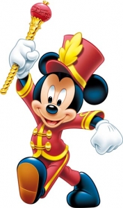 Mickey mouse cartoon character vector