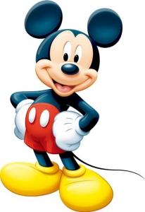 Mickey mouse cartoon character vector