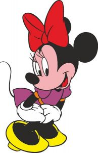 Minnie Mouse vector cartoons