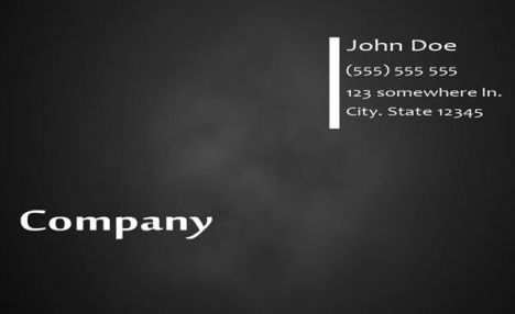 Modern business cards template