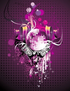 Music party vectors