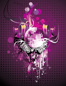 Music party vectors