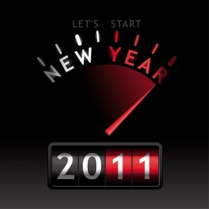 New year 2011 template