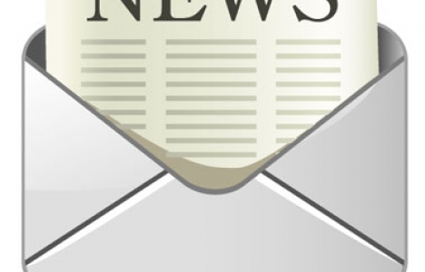 Newspaper icon vector