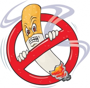 No smoking symbol vector