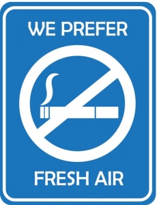 No smoking symbol vector