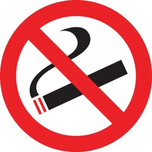 No smoking symbol vector