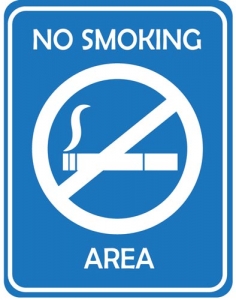 No smoking symbol vector