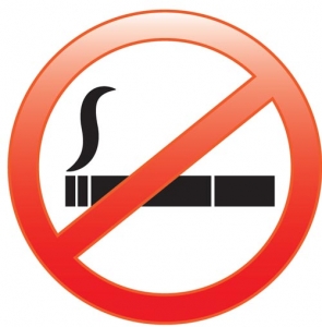 No smoking symbol vector