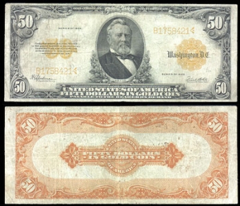 Old american dollars model