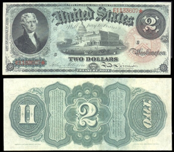 Old american dollars model