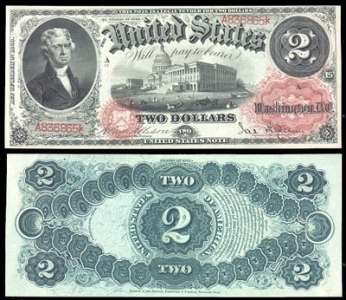 Old american dollars model