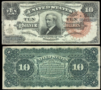 Old american dollars model