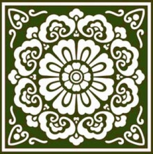 Oriental decoration model