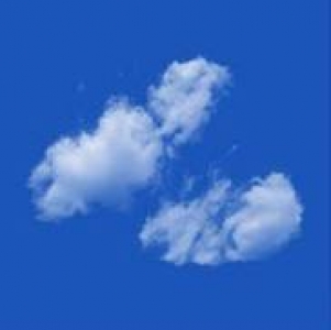 Cloud brush shape for Photoshop