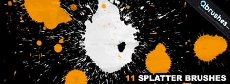 Splatter Photoshop brush