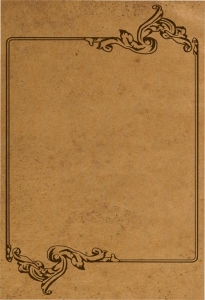 Photoshop vintage paper template