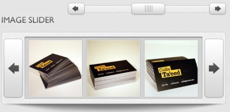 Photoshop web slider box