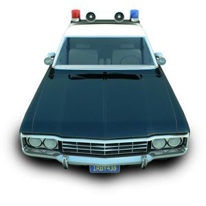 Police car vector templates