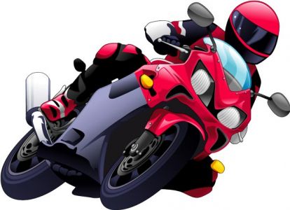 Racing and off-road moto vectors
