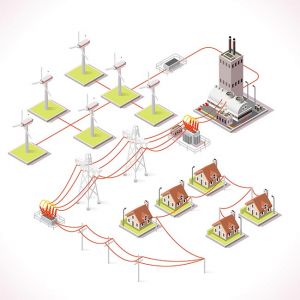 Energy 12 Infographic Isometric