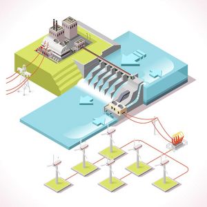 Energy 15 Infographic Isometric