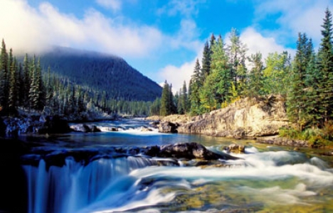 Rivers and nature wallpaper