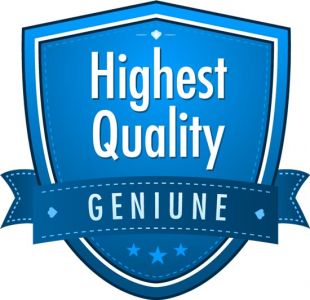 Satisfaction guarantee blue vector labels