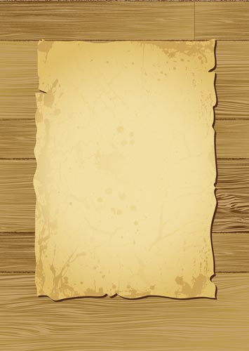 Scroll papers vector background