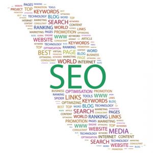 SEO word collage template