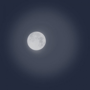 Shining moon Photoshop brush