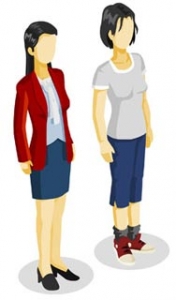 Isometric people vector design