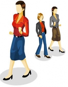 Isometric people vector design