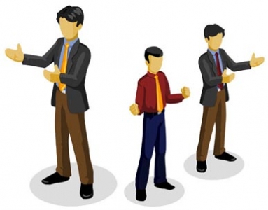 Isometric people vector design